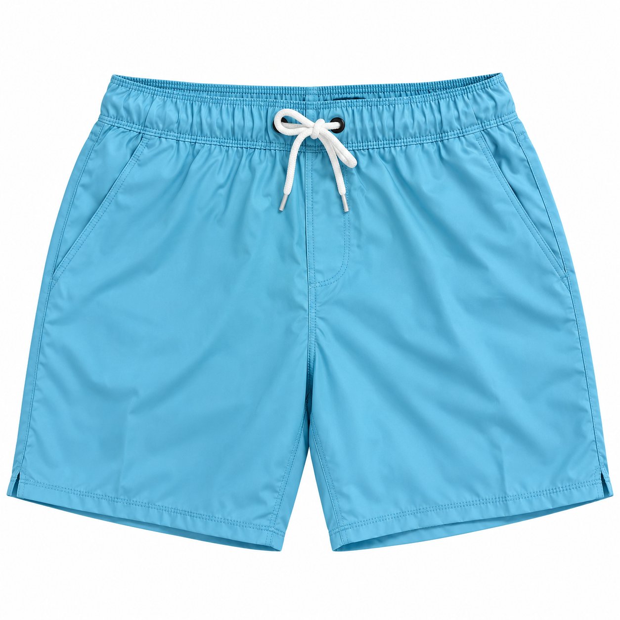 Development sample — Classic Swim Shorts — Light Aqua